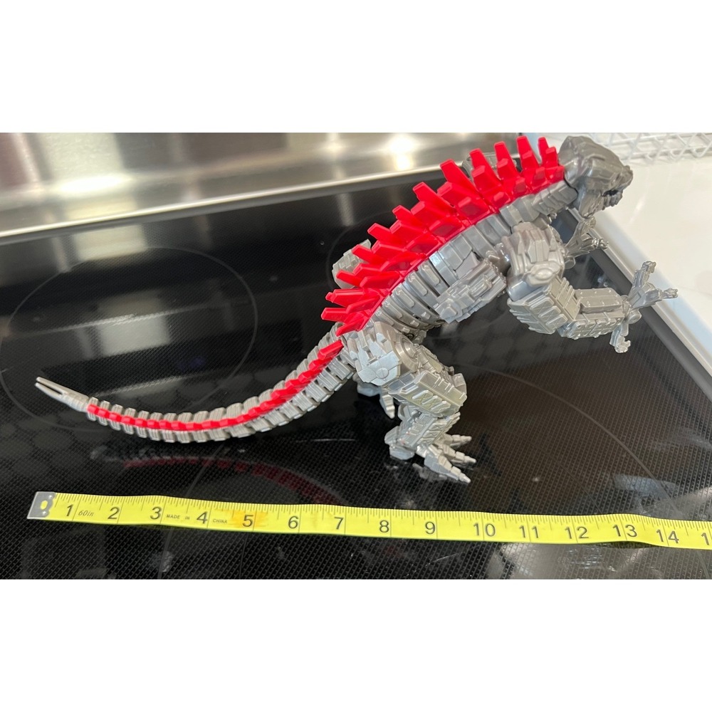 Playmates Godzilla vs Kong Mechagodzilla Action Figure Silver Red 7 inch 2021 - Picture 7 of 7